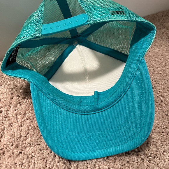 Salt life teal blue hat - Picture 2 of 2